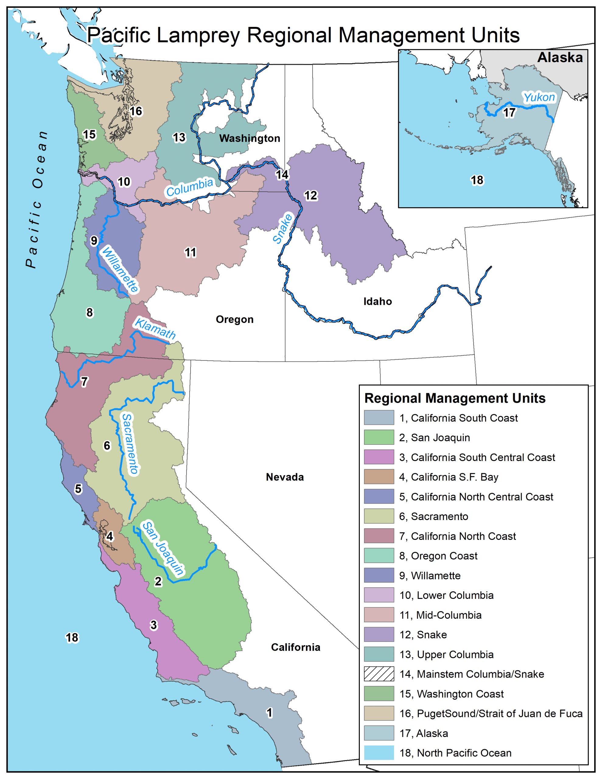 Regional Management Units April 2020
